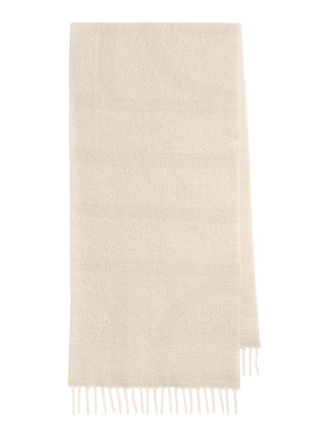 TOTEME JACQUARD SCARF WITH MONOGRAM
