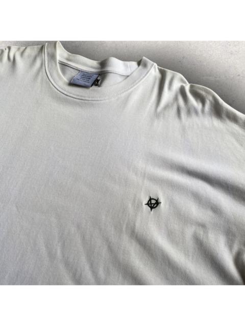 VETEMENTS Fall20 Anarchy Embroidered Logo Oversize T Shirt