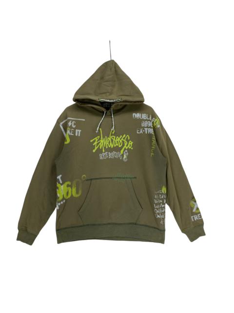 Other Designers Japanese Brand - Blue Cross Skate Boarding Pullover Hoodie #3489-100