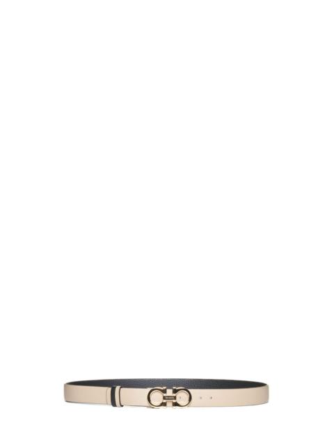 FERRAGAMO Ferragamo Women Ferragamo Reversible Grained Leather Gancini Belt