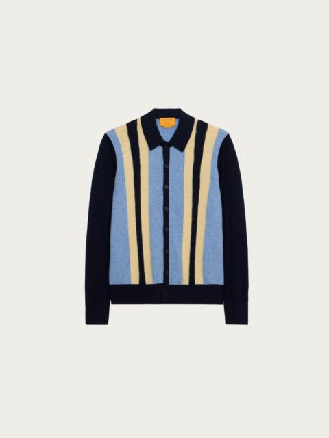 GUEST IN RESIDENCE Cable Plaza Shirt - Midnight Combo