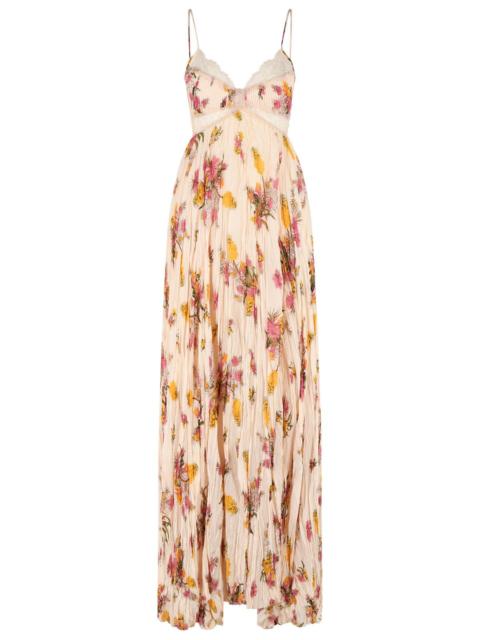Blumarine Blumarine Peach Viscose Dress Women