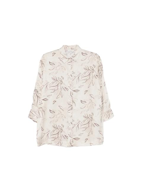 PESERICO FLORAL PRINT SHIRT