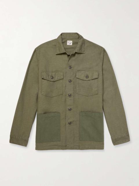 Fatigue Cotton-Sateen Overshirt