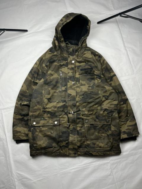 Other Designers VINTAGE CAMO ARMY PARKA
