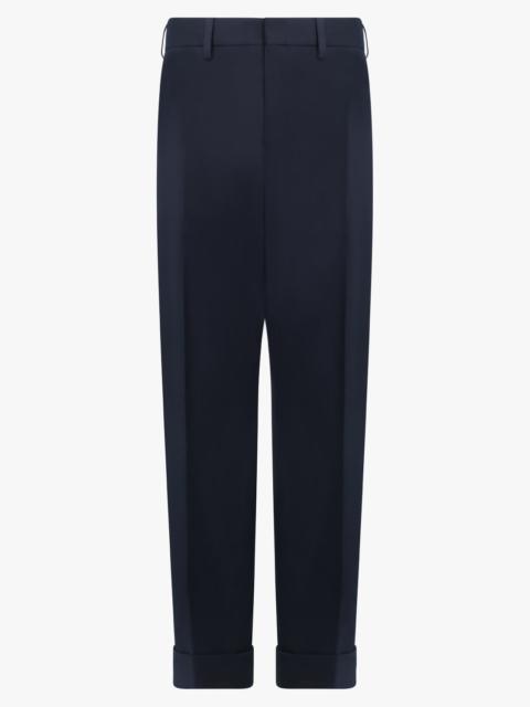 Dries Van Noten CUFFED PANT | NAVY