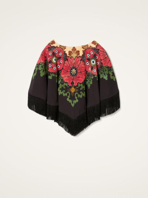La DoubleJ Reversible Mini Poncho