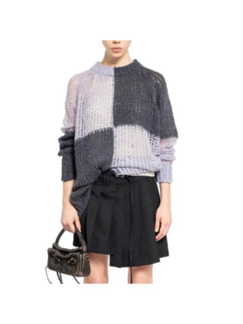 BNWT AW24 ACNE STUDIOS MOHAIR CROCHET SWEATER XXS