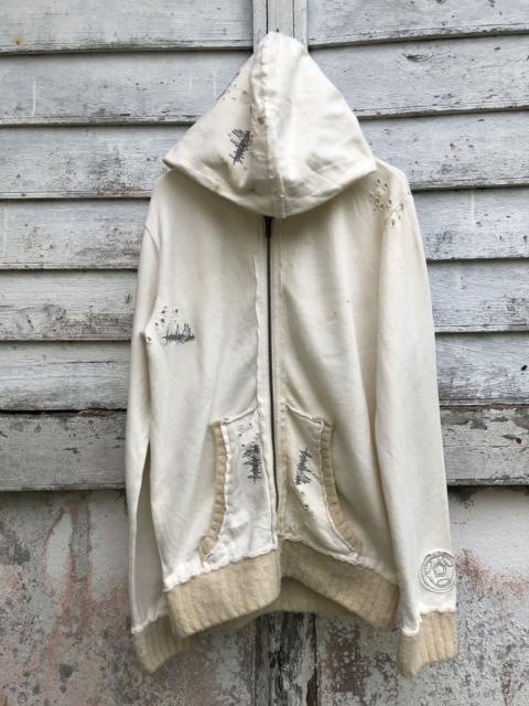 SABOTAGE TRASH DISTRESSED HOODIE LIKE N(NINE)