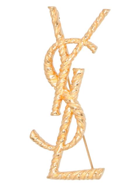SAINT LAURENT 'Opyum YSL' pin