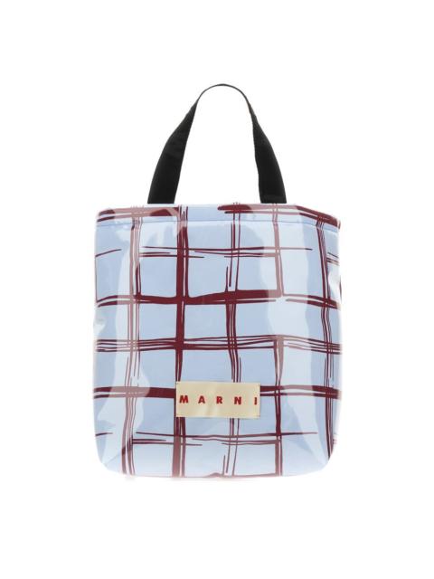 Marni Marni Coated Canvas Tote Bag