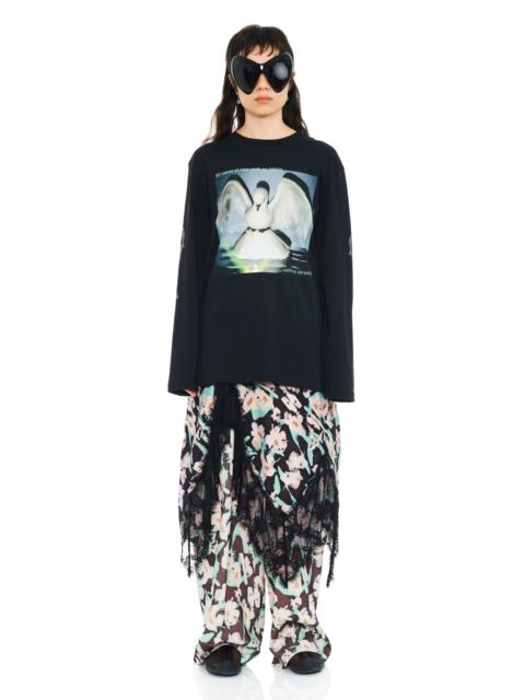 Collina Strada 52 CANAL L/S RHINESTONE GRAPHIC TEE