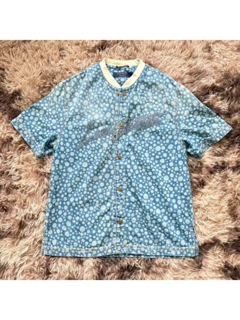 Louis Vuitton Louis Vuitton Yayoi Kusama Baseball Jersey Shirt Blue
