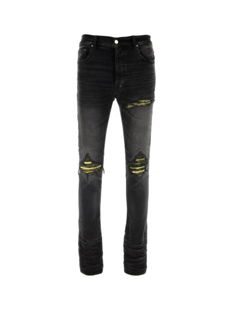 Amiri Men Black Stretch Denim Jeans