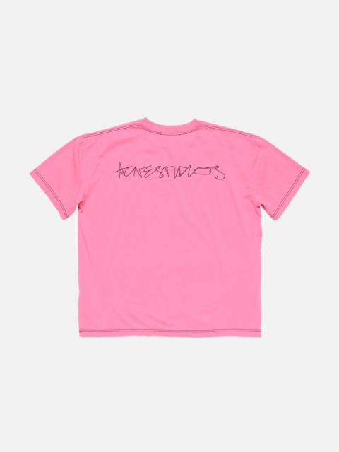 Acne Studios Logo t-shirt - Pink