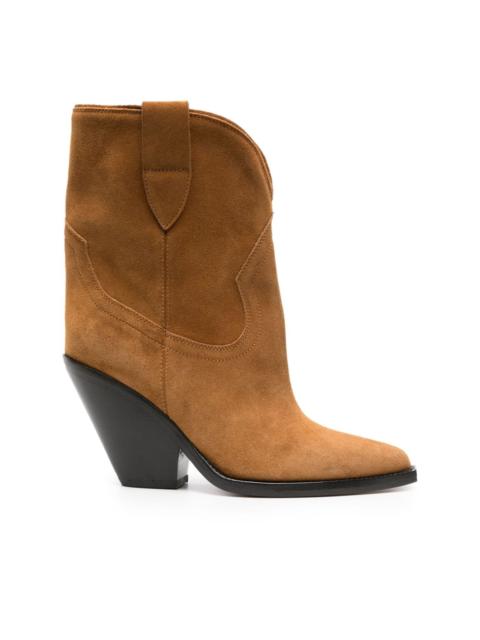 Isabel Marant Leyane 90mm suede boots