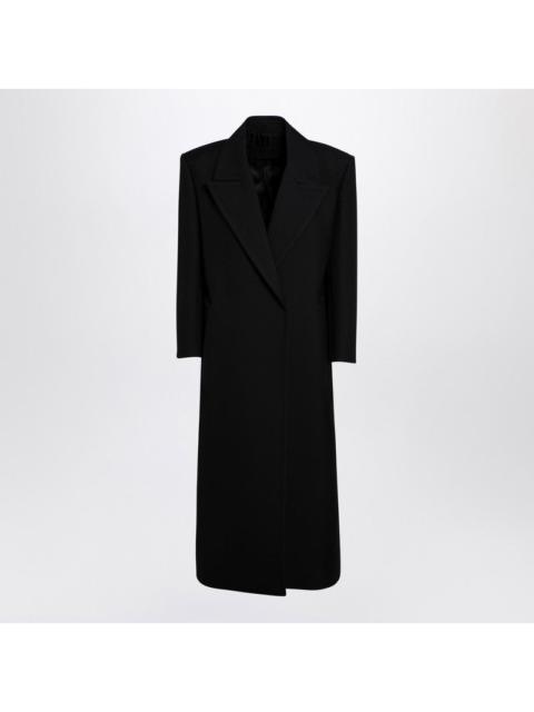 Valentino Black Wool Coat Women