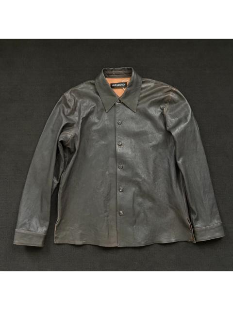 Our Legacy Our Legacy 24FW Welding Brown Sheepskin Jacket