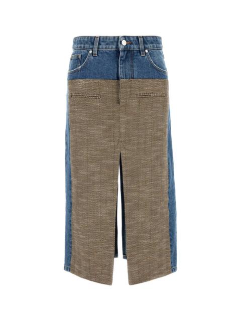 Stella McCartney Stella Mccartney Women Denim Skirt