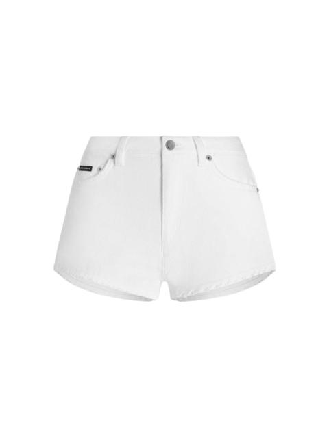Dolce & Gabbana Dolce & Gabbana White Shorts - Mini Shorts Women