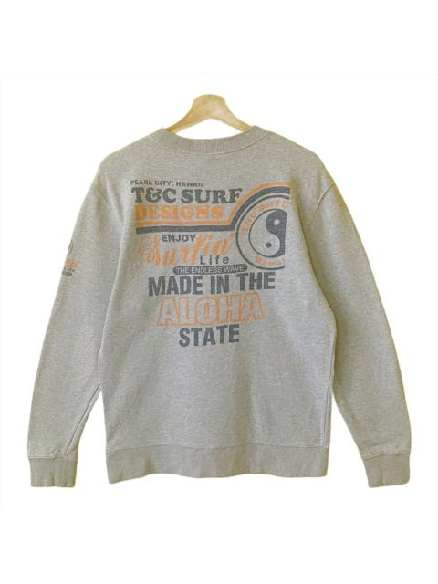 Other Designers Vintage TnC Hawaii Pearl City Surf Crewneck Sweatshirt SizeM