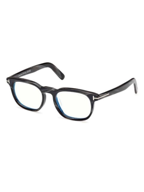 TOM FORD Tom Ford Blue Light Block Square Men's Eyeglasses FT5930-D-B 063 52
