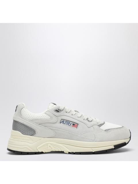 AUTRY Autry Hyperway Sneakers In Mesh And Suede White Silver Men