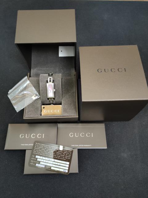 GUCCI Gucci watch complete box japan pink edition