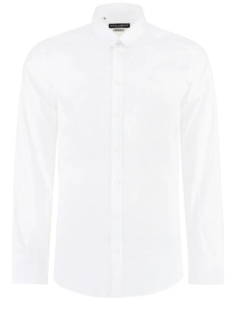 Dolce & Gabbana Dolce & Gabbana Men Gold Fit Cotton Shirt