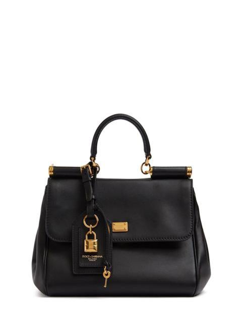 Small My Sicily leather top handle bag