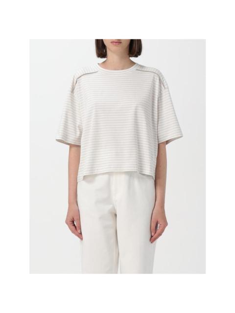 Brunello Cucinelli Brunello Cucinelli Wolight Beige Boxy Shirt
