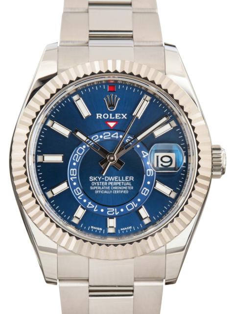 ROLEX Used Rolex Sky-Dweller Ref 326934 Blue Dial