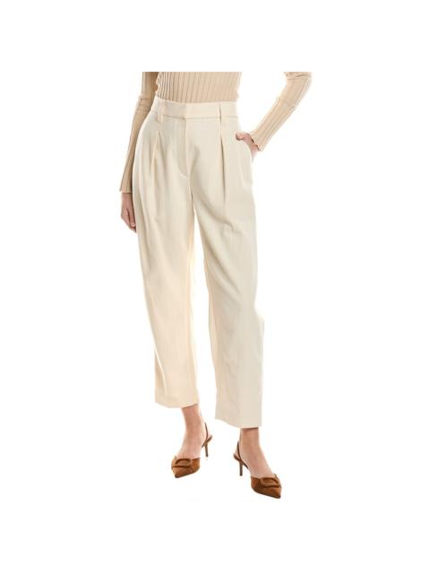 Brunello Cucinelli Brunello Cucinelli Pleated Wool-Blend Pant