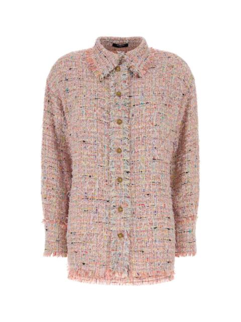 Balmain Balmain Women Multicolor Tweed Shirt