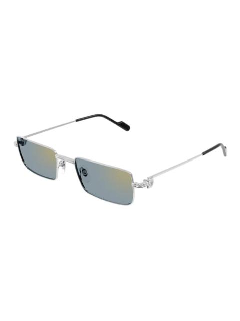 Cartier Cartier Grey Rectangular Ladies Sunglasses CT0501S 008 54