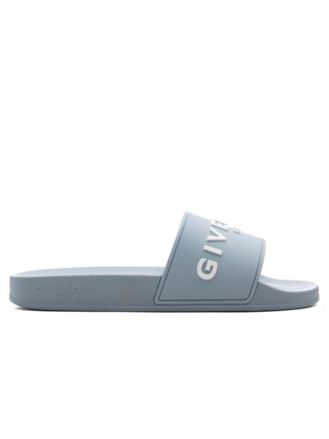 Givenchy SLIDE FLAT SANDALS - SKY BLUE