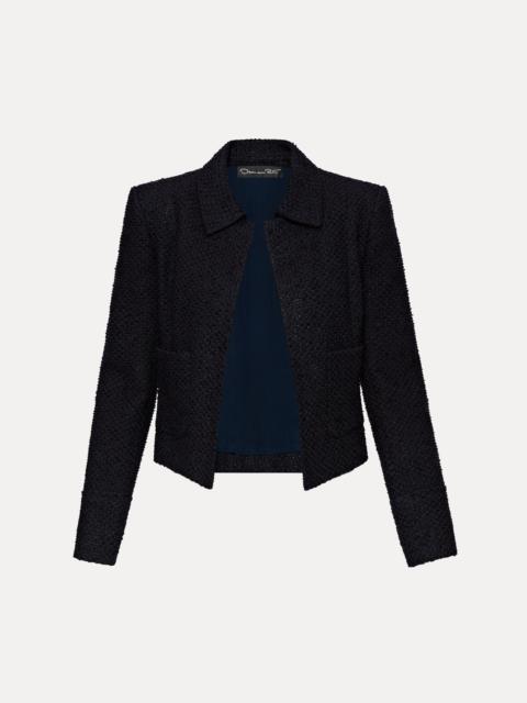 Oscar de la Renta BOUCLE TWEED JACKET