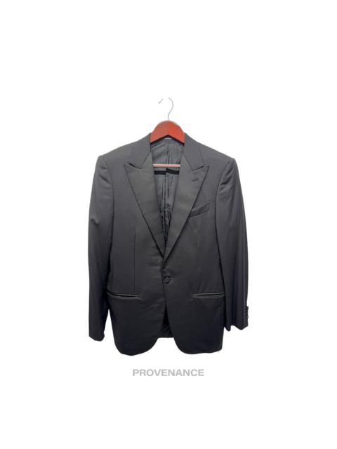Zegna Black Dinner Jacket Coat Tuxedo - Peak 36 46