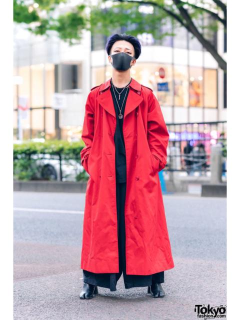 Burberry 🔥RARE COLOUR🔥BURBERRY TRENCH COAT RED NICE DESIGN