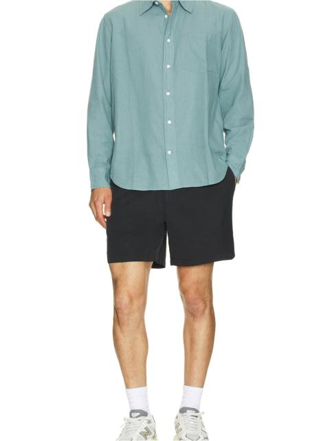 NORSE PROJECTS Algot Relaxed Cotton Linen Shirt