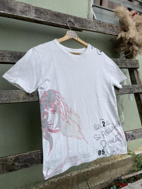 Other Designers Rhythm - Anime La Horner Ryhthm Hysteric Glamour Inspired Tee