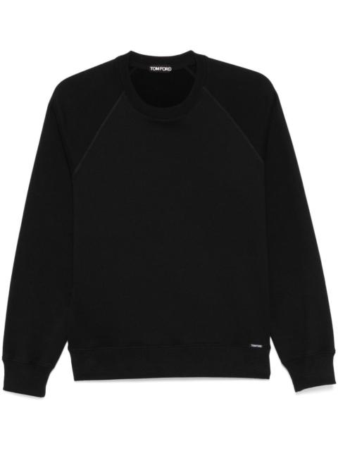 Tom Ford Men Crew Neck Fleece Sweatshirt