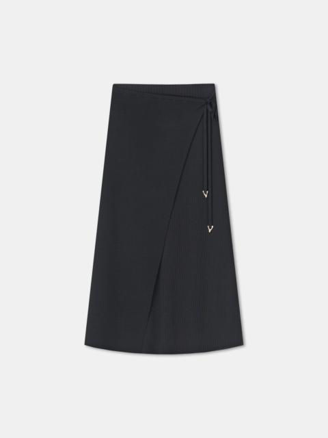 AERON BETTA
Rayon knit wrap skirt
