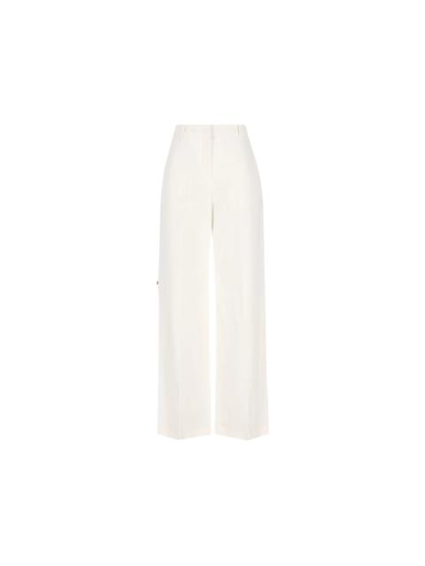 FENDI Fendi Neutrals Trousers - Straight Trousers Women