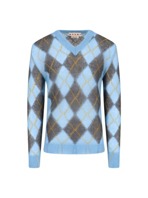 Marni Check Sweater