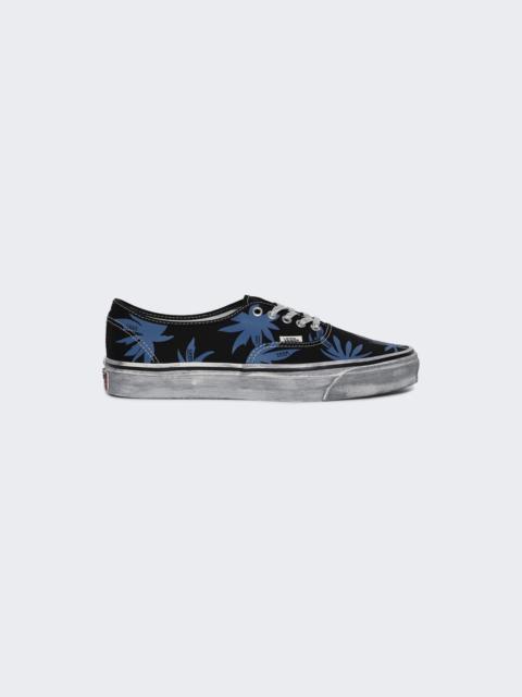 Vans Lx Authentic 44 Sneakers Archive Black And Blue Leaf