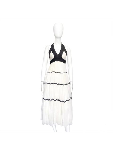 Jean Paul Gaultier Soleli off white mesh puffy dress