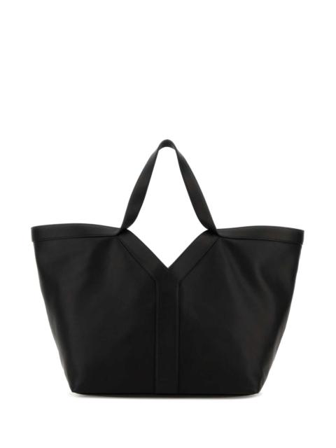 SAINT LAURENT Saint Laurent Women Black Leather Y Shopping Bag