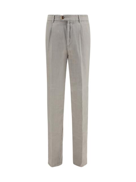 Brunello Cucinelli Brunello Cucinelli Garment Dyed Linen Pants Kaky