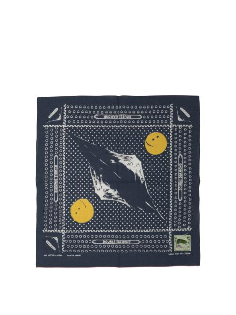 Kapital Kapital Fastcolor Selvedge Bandana Blue